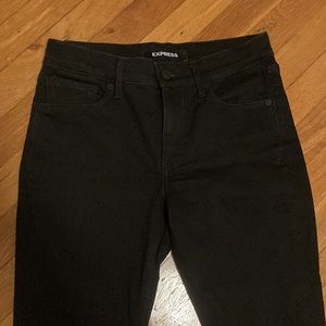 Express Warm Winter Lined Black Jeans